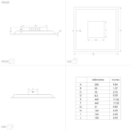 Eglo - LED Laevalgusti LED/28W/230V