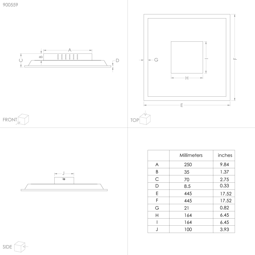 Eglo - LED Laevalgusti LED/28W/230V