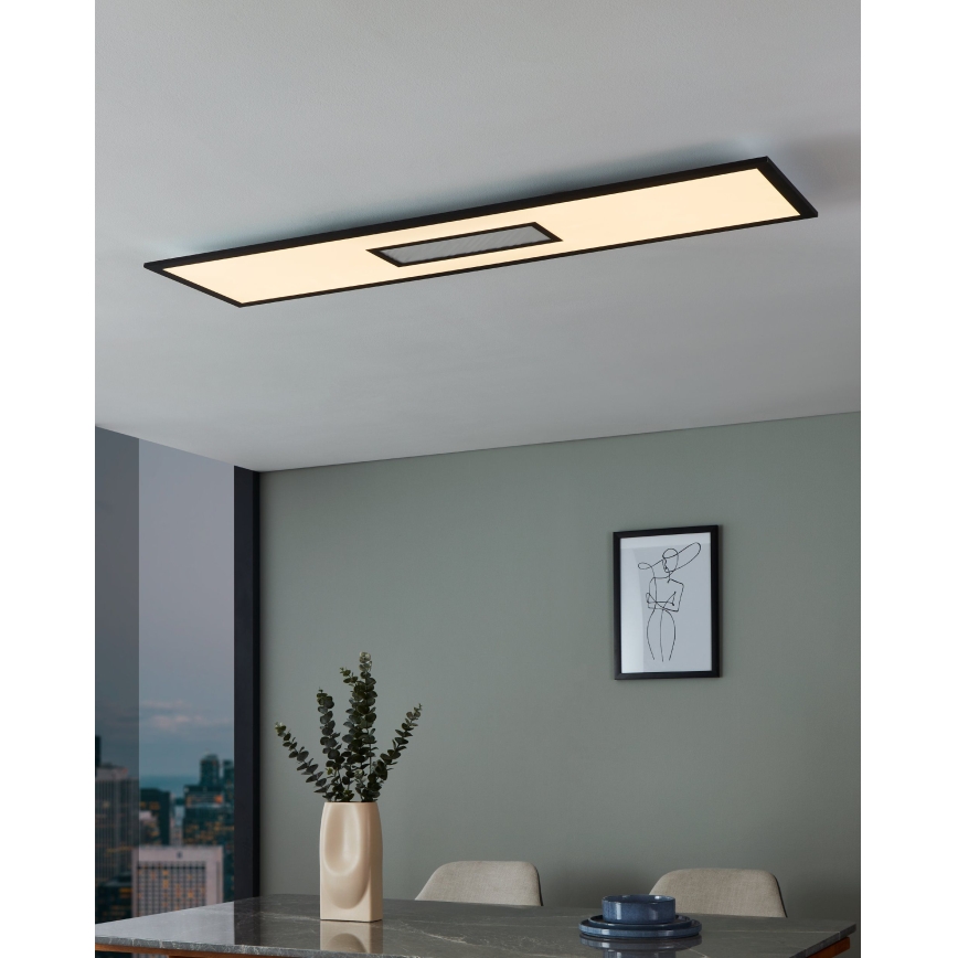 Eglo - LED RGBW Hämardatav pinnale kinnitatav valguspaneel LED/35W/230V + kaugjuhtimispult