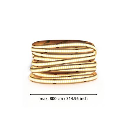 Eglo - LED Riba 8m LED/64W/24/230V 3000K