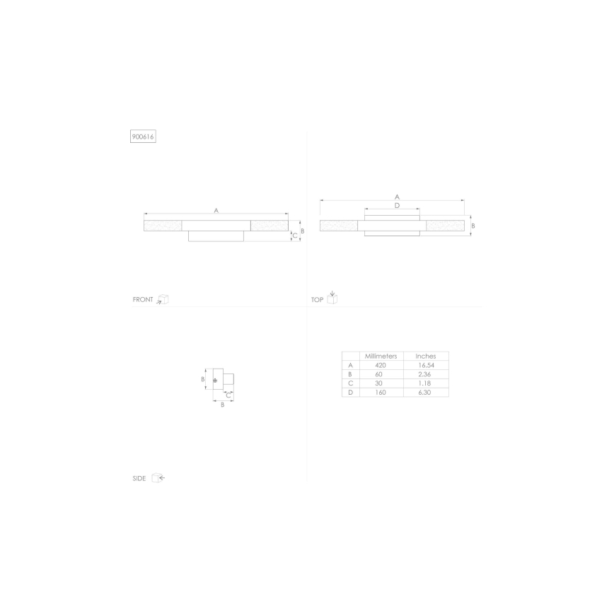Eglo - LED Vannitoa peeglivalgusti LED/8,9W/230V IP44