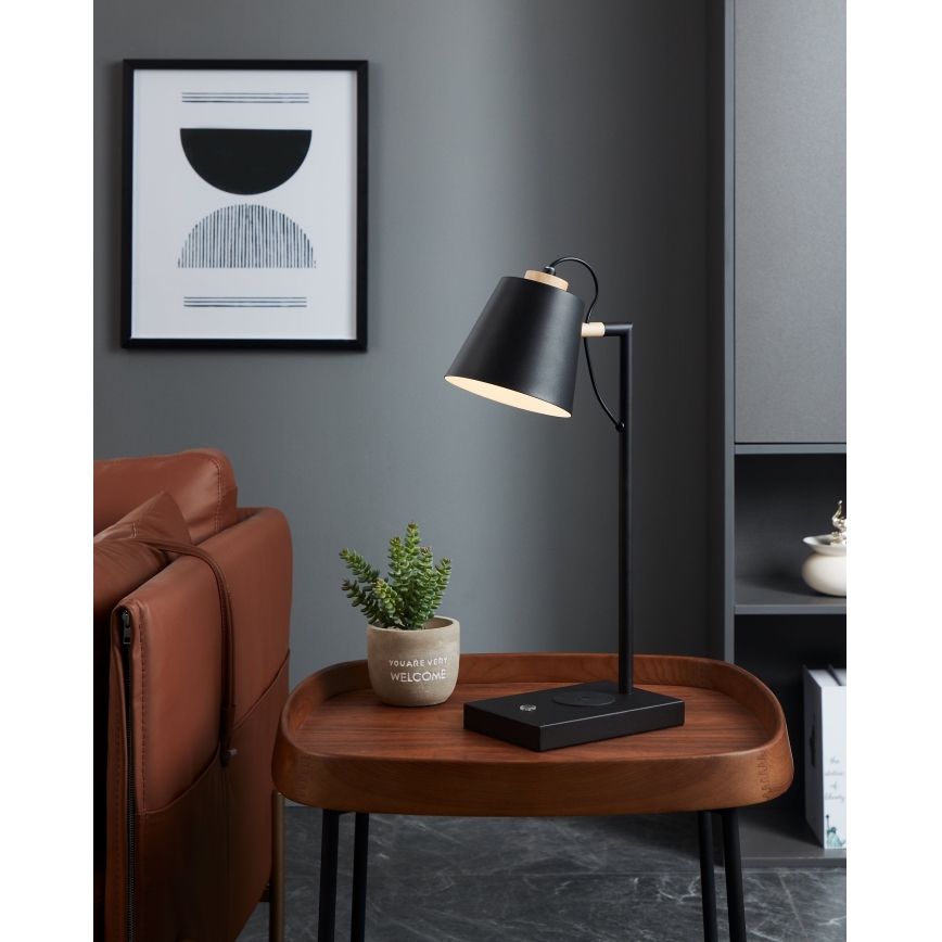 Eglo 900626 - Hämardatav LED-lamp juhtmevaba laadimisega LACEY LED/5,5W/230V