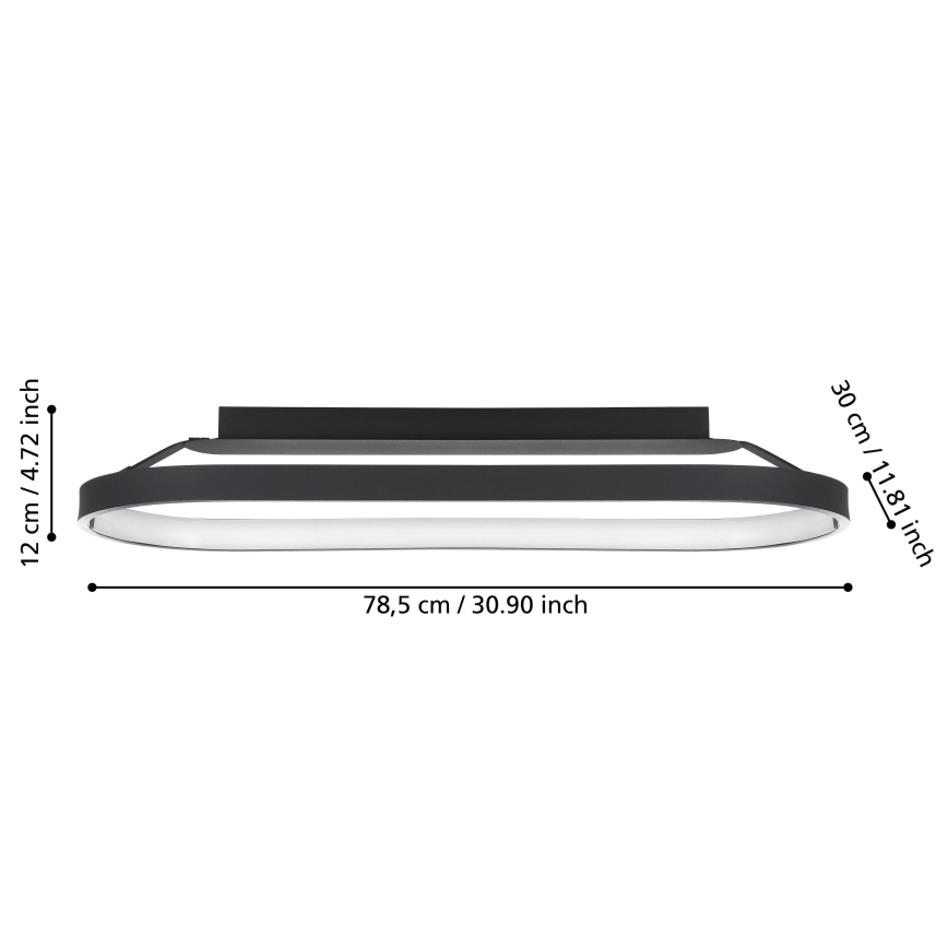 Eglo - LED Hämardatav laevalgusti LED/27W/230V