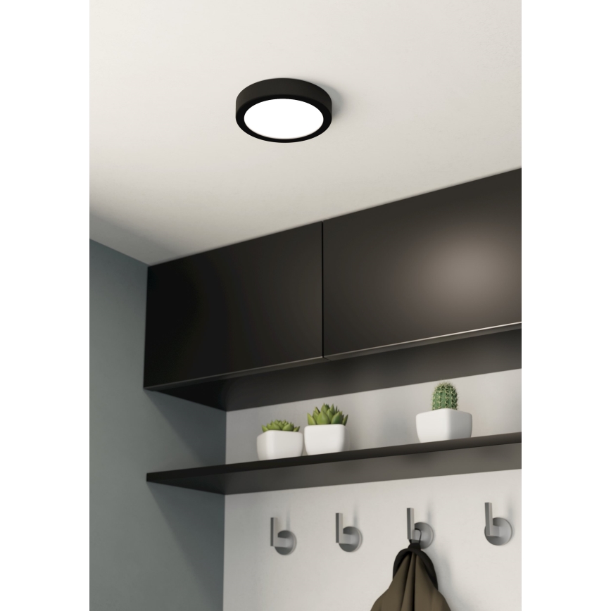 Eglo - LED Laevalgusti vannituppa LED/11W/230V IP44 must
