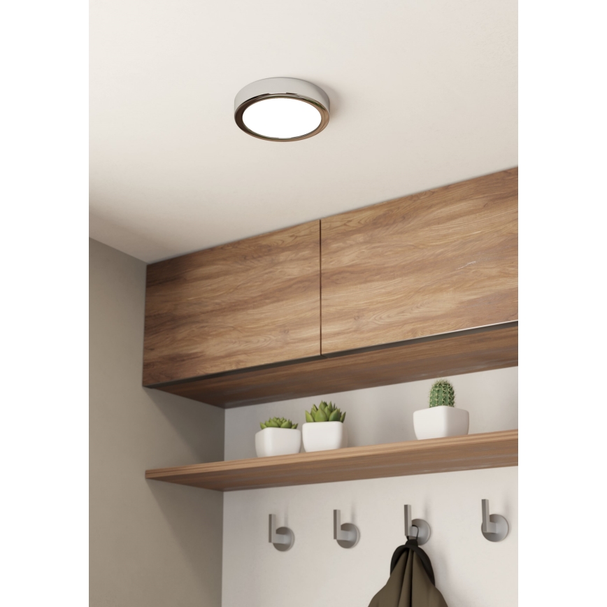 Eglo - LED Laevalgusti vannituppa LED/11W/230V IP44 läikiv kroom