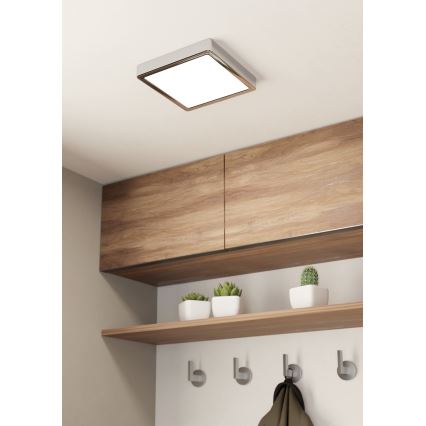 Eglo - LED Laevalgusti vannituppa LED/17W/230V IP44 kroom