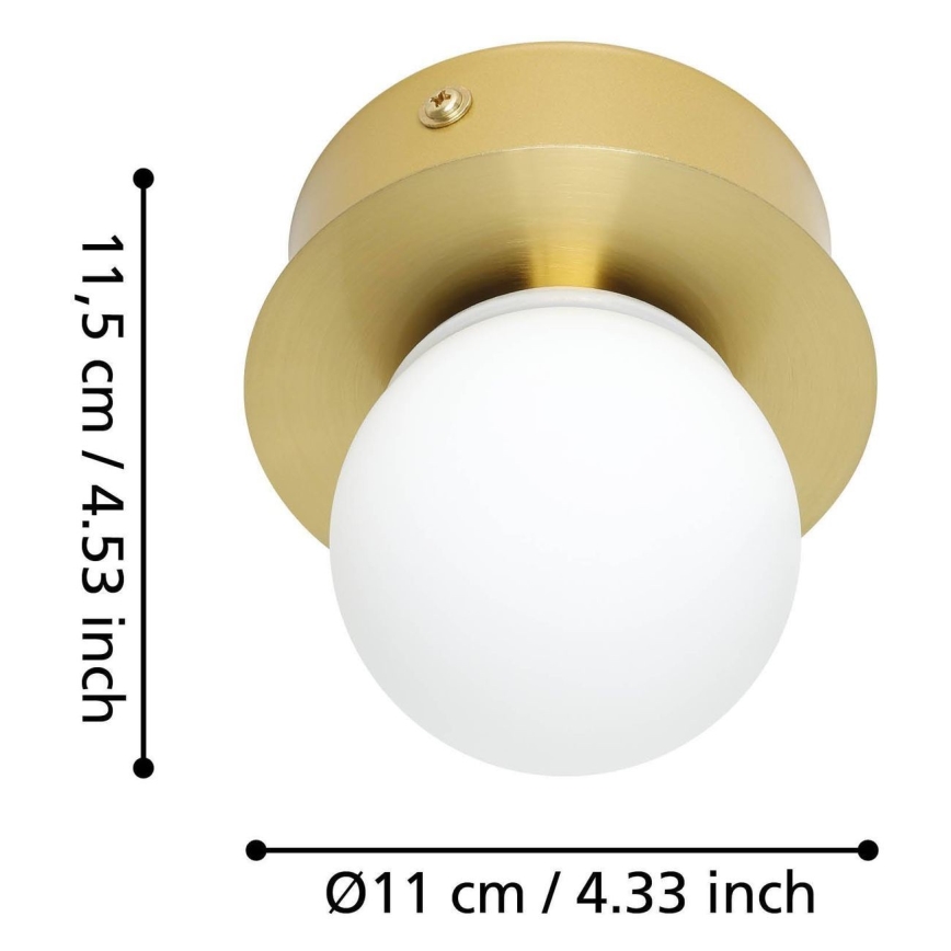 Eglo - LED Laevalgusti vannituppa LED/3,3W/230V IP44 kuldne