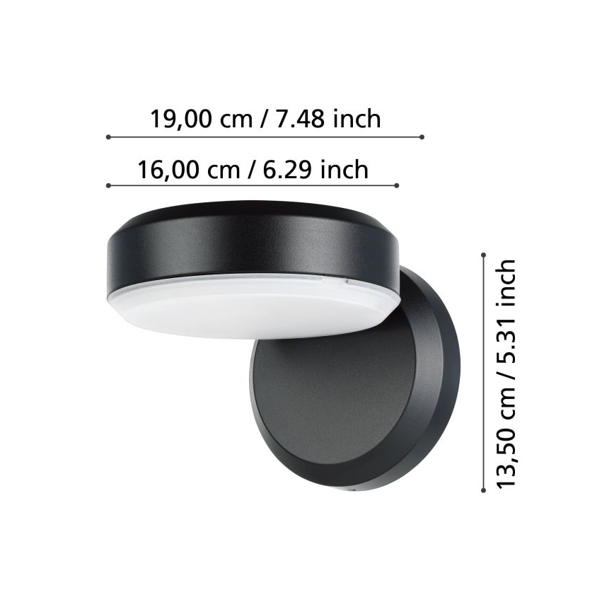 Eglo - LED Väli seinavalgusti LED/10,8/230V IP54