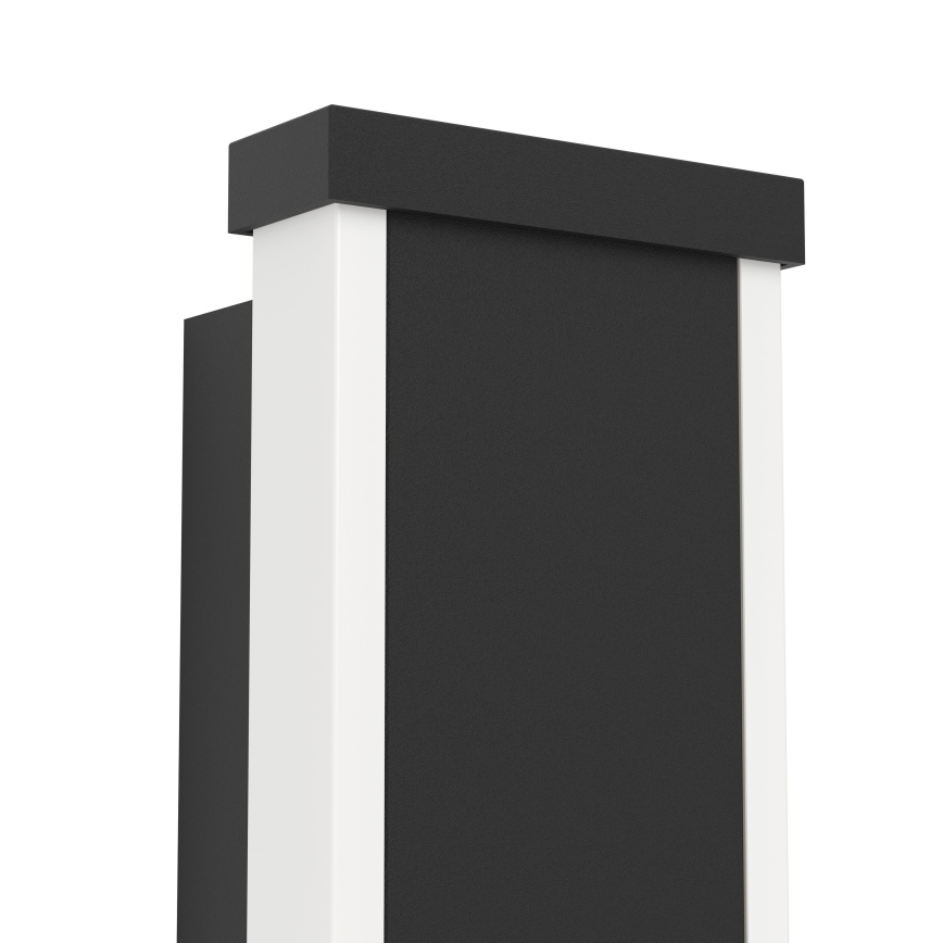 Eglo - LED Väli seinavalgusti 2xLED/7W/230V 3000K IP55 must