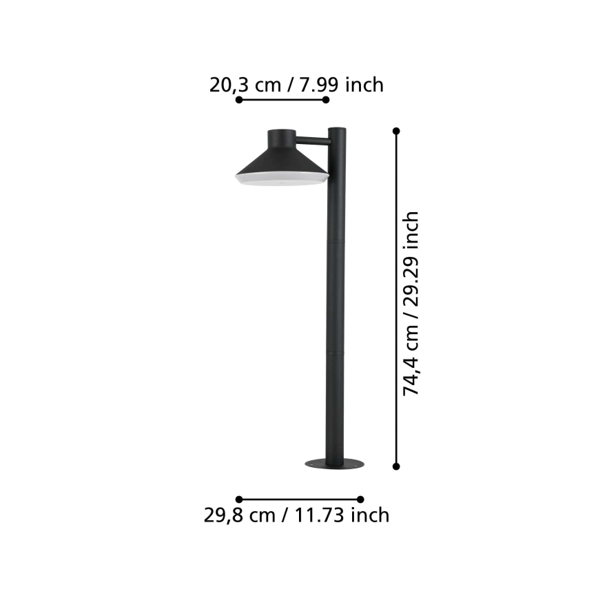 Eglo - LED Välivalgusti 1xGU10/4,6W/230V IP44