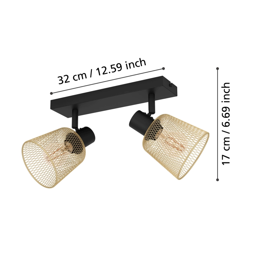 Eglo - Kohtvalgusti 2xE27/40W/230V