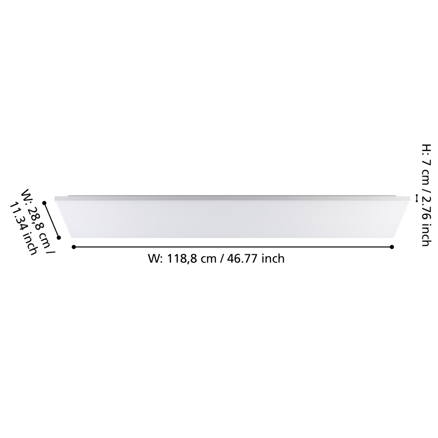 Eglo - LED Laevalgusti LED/32W/230V