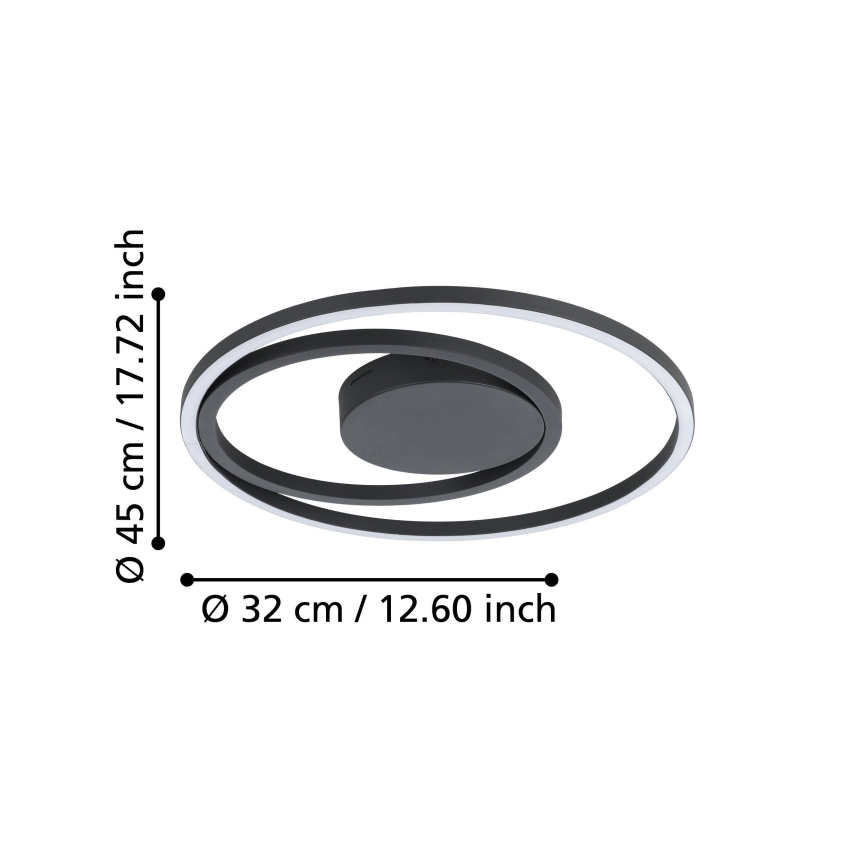 Eglo - RGBW Hämardatav laevalgusti LED/21,5W/230V
