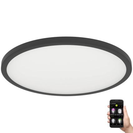 Eglo - LED Hämardatav laevalgusti LED/41W/230V d. 60 cm must