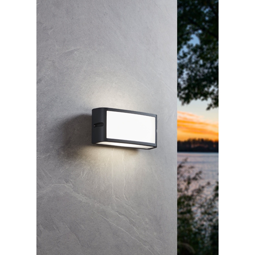 Eglo - LED Väli seinavalgusti LED/10,5W/230V antratsiit IP54