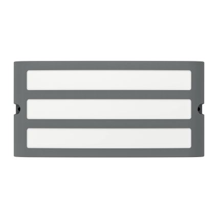 Eglo - Väli seinavalgusti 1xE27/40W/230V antratsiit IP54