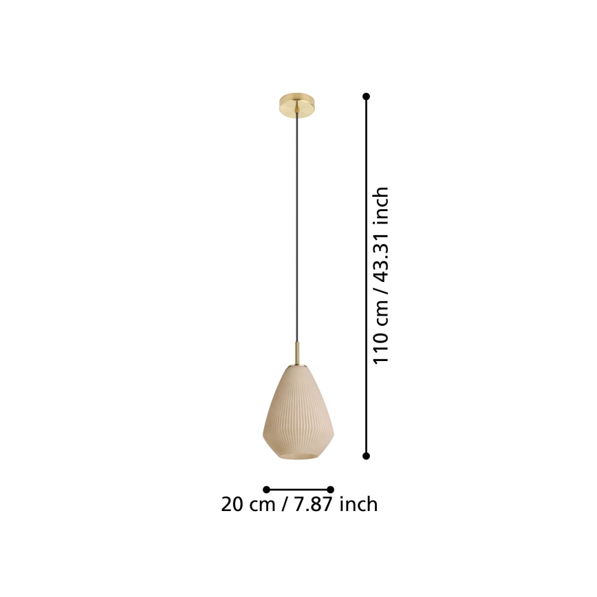 Eglo - Lühter 1xE27/40W/230V