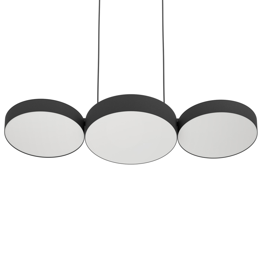 Eglo - LED RGBW Hämardatav lühter 3xLED/7,5W/230V 2700-6500K must