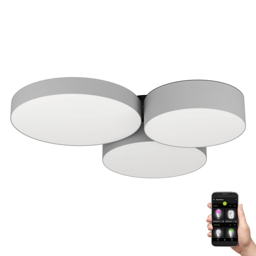 Eglo - LED RGB Hämardatav laevalgusti 3xLED/7,5W/230V 2700-6500K hall