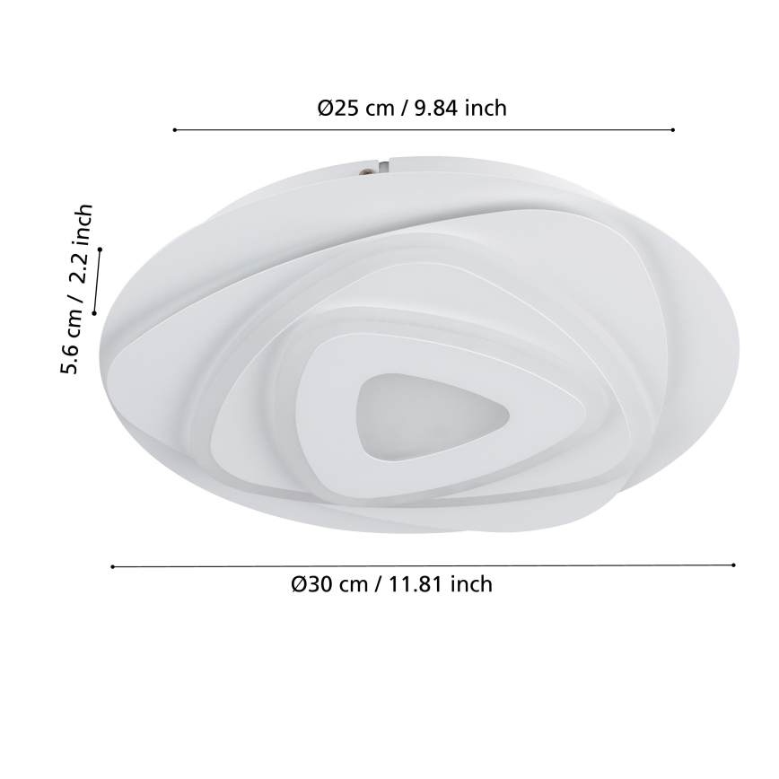 Eglo - LED Laevalgusti LED/14,7W/230V d. 30 cm