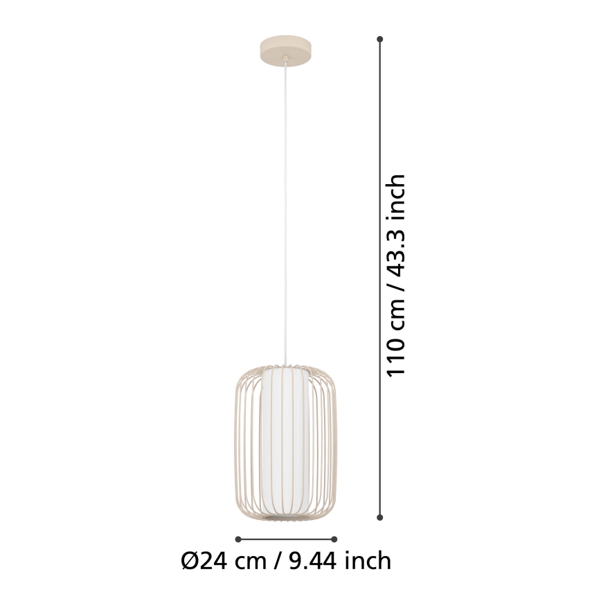 Eglo - Lühter 1xE27/40W/230V d. 24 cm