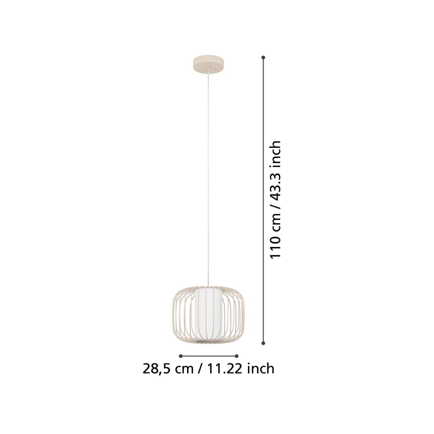 Eglo - Lühter 1xE27/40W/230V d. 28,5 cm