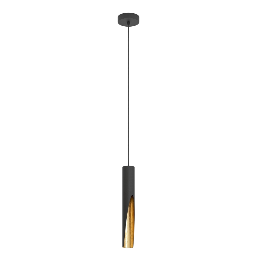 Eglo - LED Lühter 1xGU10/4,5W/230V must/kuldne