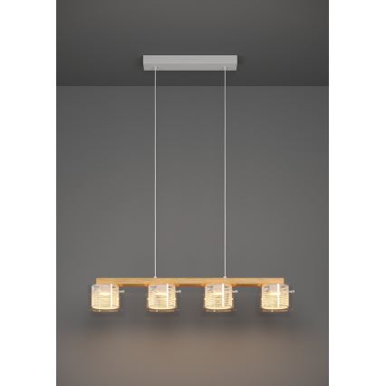 Eglo - LED RGBW Hämardatav lühter 4xLED/3,7W/230V 2700-6500K