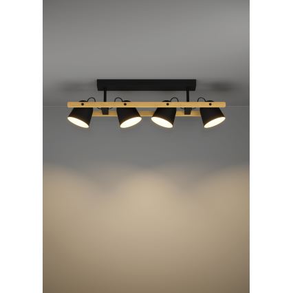Eglo - LED RGBW Hämardatav pinnale kinnitatav lühter 4xLED/3,7W/230V 2700-6500K