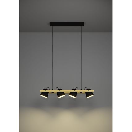 Eglo - LED RGBW Hämardatav lühter 4xLED/3,7W/230V 2700-6500K