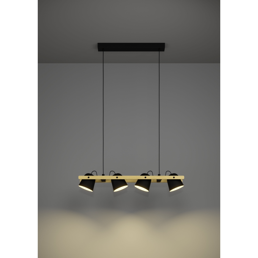 Eglo - LED RGBW Hämardatav lühter 4xLED/3,7W/230V 2700-6500K