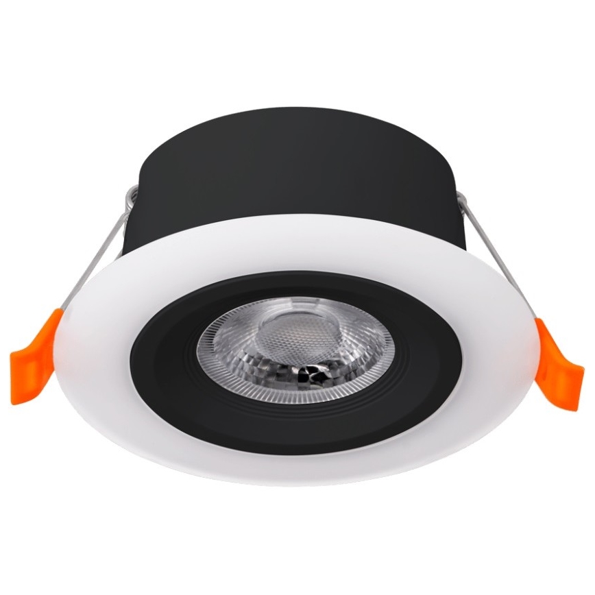 Eglo - KOMPLEKT 3x LED Süvistatav valgusti 3xLED/4,8W/230V must