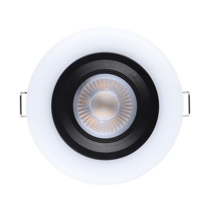 Eglo - KOMPLEKT 3x LED Süvistatav valgusti 3xLED/4,8W/230V must