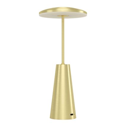Eglo - LED Hämardatav puutetundlik väli lamp LED/2,8W/5V 2400K/3000K/4000K 5200 mAh IP54 kuldne