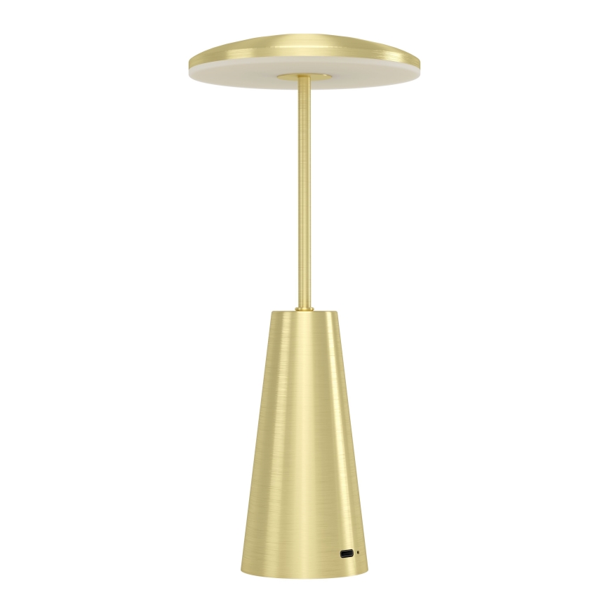 Eglo - LED Hämardatav puutetundlik väli lamp LED/2,8W/5V 2400K/3000K/4000K 5200 mAh IP54 kuldne