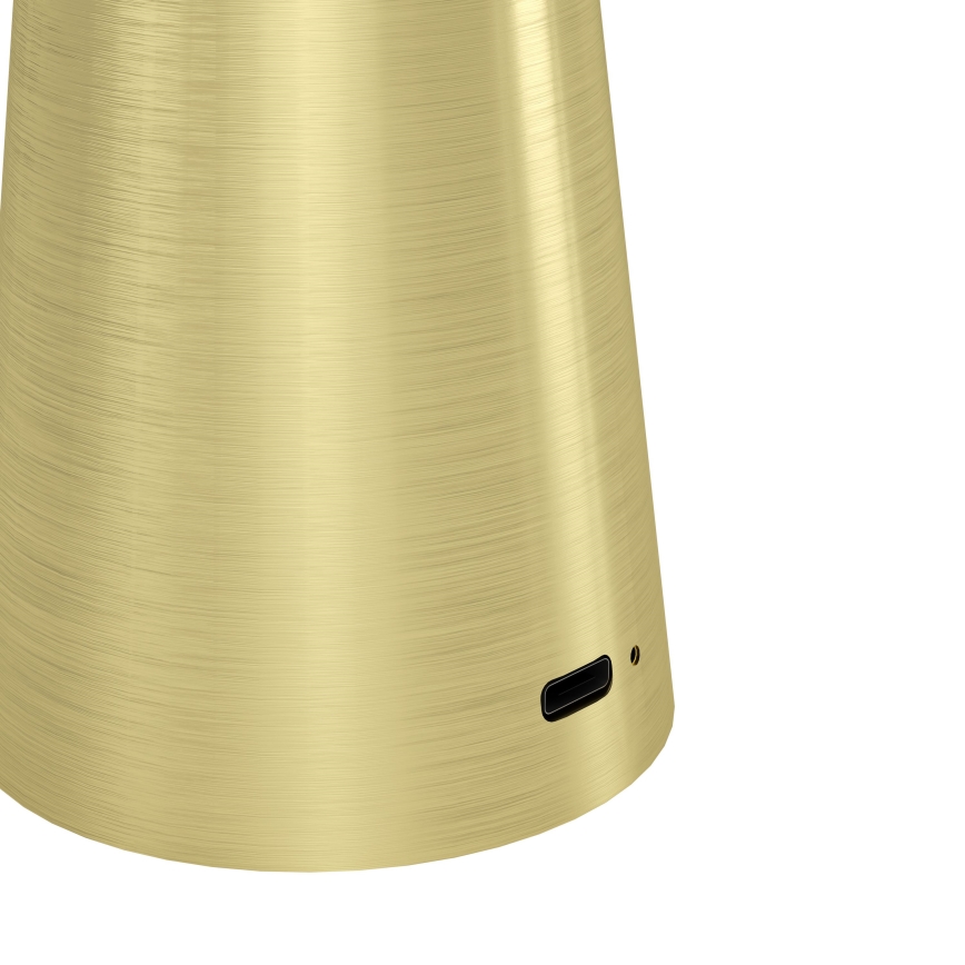 Eglo - LED Hämardatav puutetundlik väli lamp LED/2,8W/5V 2400K/3000K/4000K 5200 mAh IP54 kuldne