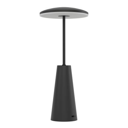 Eglo - LED Hämardatav puutetundlik väli lamp LED/2,8W/5V 2400K/3000K/4000K 5200 mAh IP54 must
