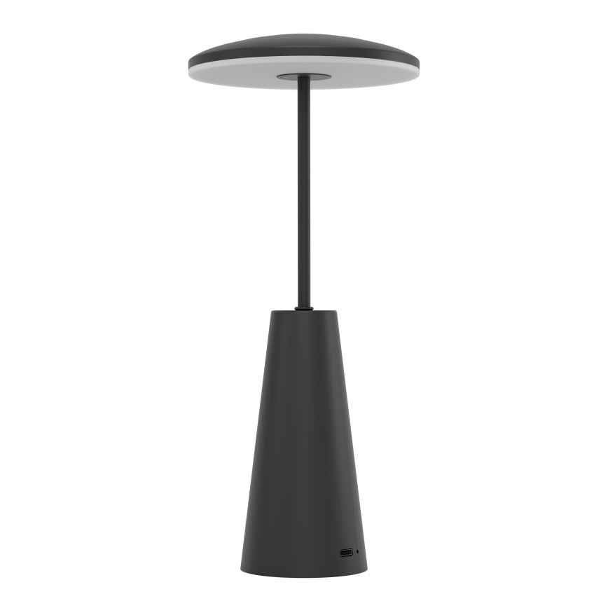 Eglo - LED Hämardatav puutetundlik väli lamp LED/2,8W/5V 2400K/3000K/4000K 5200 mAh IP54 must