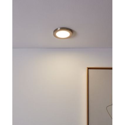 Eglo - LED Süvistatav valgusti LED/5,5W/230V 4000K matt kroom