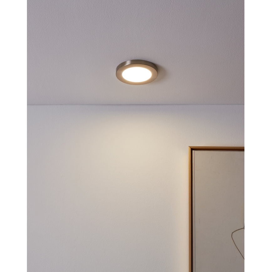 Eglo - LED Süvistatav valgusti LED/5,5W/230V 4000K matt kroom