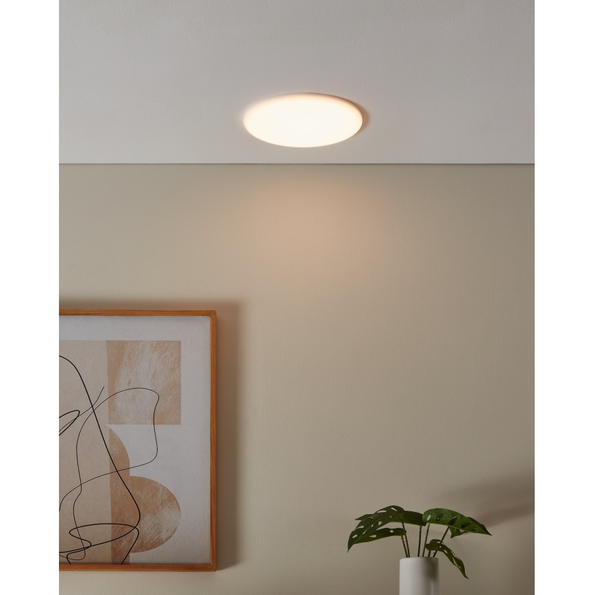 Eglo - LED Süvistatav valgusti vannituppa LED/18W/230V d. 21,5 cm IP65