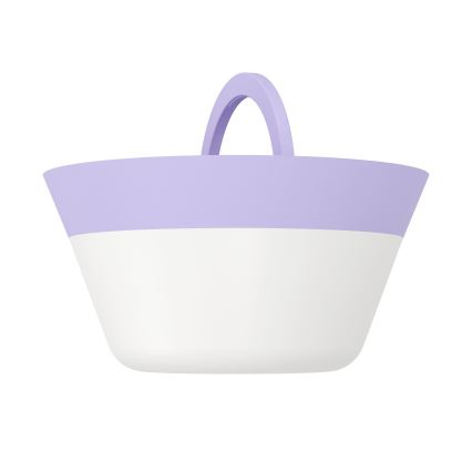 Eglo - LED RGBW Hämardatav puutetundlik väli lamp 2in1 LED/1,5W/5V 2600 mAh IP54 lilla