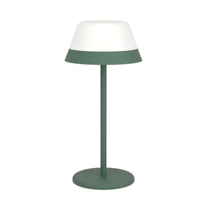 Eglo - LED RGBW Hämardatav puutetundlik väli lamp 2in1 LED/1,5W/5V 2600 mAh IP54 roheline