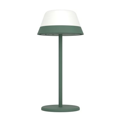 Eglo - LED RGBW Hämardatav puutetundlik väli lamp 2in1 LED/1,5W/5V 2600 mAh IP54 roheline