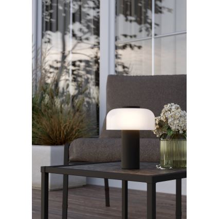 Eglo - LED Hämardatav puutetundlik väli lamp LED/2,25W/5V 2400-4000K 5200 mAh IP44 must/valge