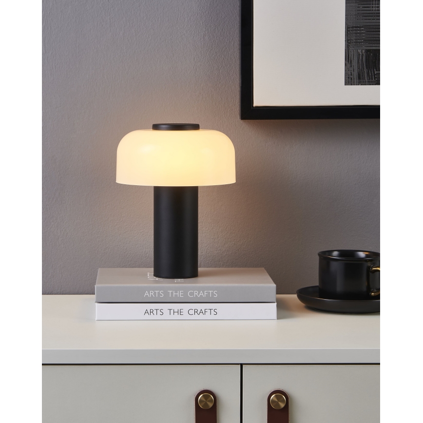 Eglo - LED Hämardatav puutetundlik väli lamp LED/2,25W/5V 2400-4000K 5200 mAh IP44 must/valge