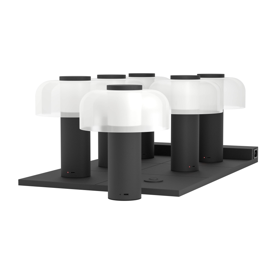 Eglo - LED Hämardatav puutetundlik väli lamp LED/2,25W/5V 2400-4000K 5200 mAh IP44 must/valge