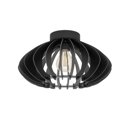 Eglo - Laevalgusti 1xE27/40W/230V d. 38 cm must