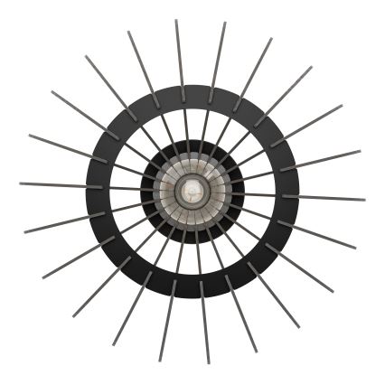 Eglo - Laevalgusti 1xE27/40W/230V d. 38 cm must