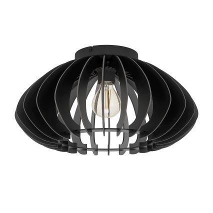 Eglo - Laevalgusti 1xE27/40W/230V d. 45 cm must